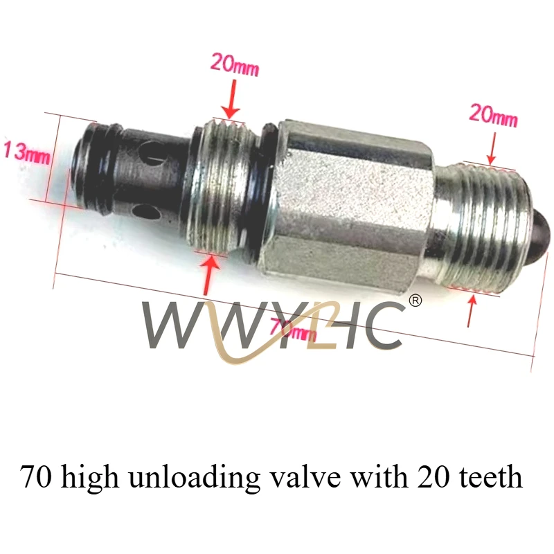 Suitable for Car Lift  Pressure Relief  Check Valve Unloading  Oil Return Drop Valve Accessories