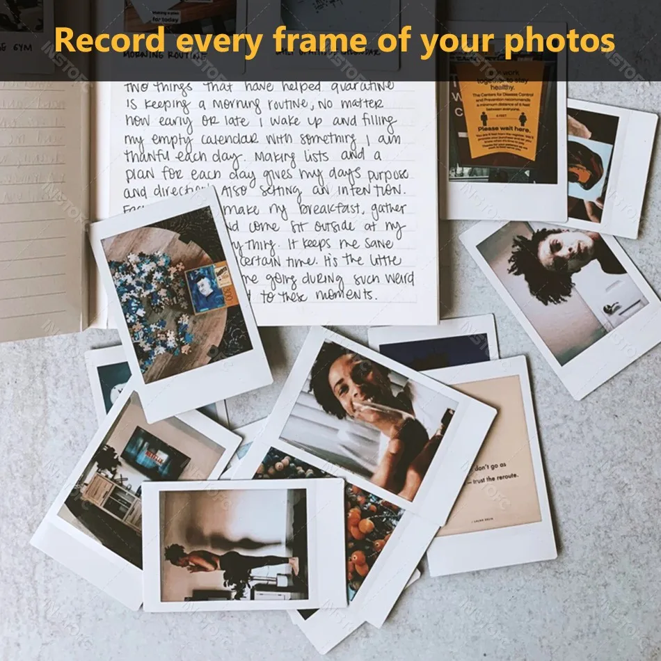 Color Photo Paper 2x3 Inch Sticky-Backed Zink Photo Paper For HPRT MT53 Pocket Photo Printer