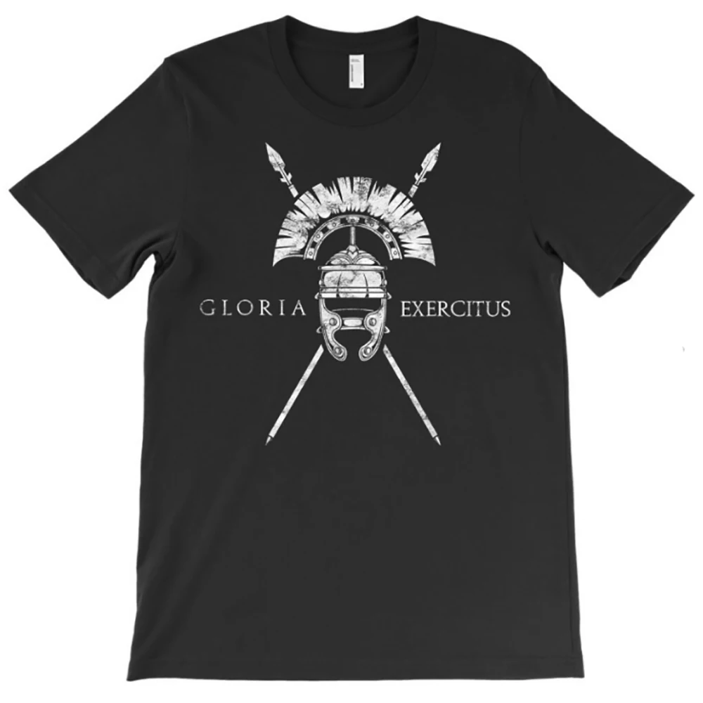 Roman Centurion Gloria Exercitus T-Shirt 100% Cotton O-Neck Short Sleeve Summer Casual Mens T-shirt Size S-3XL