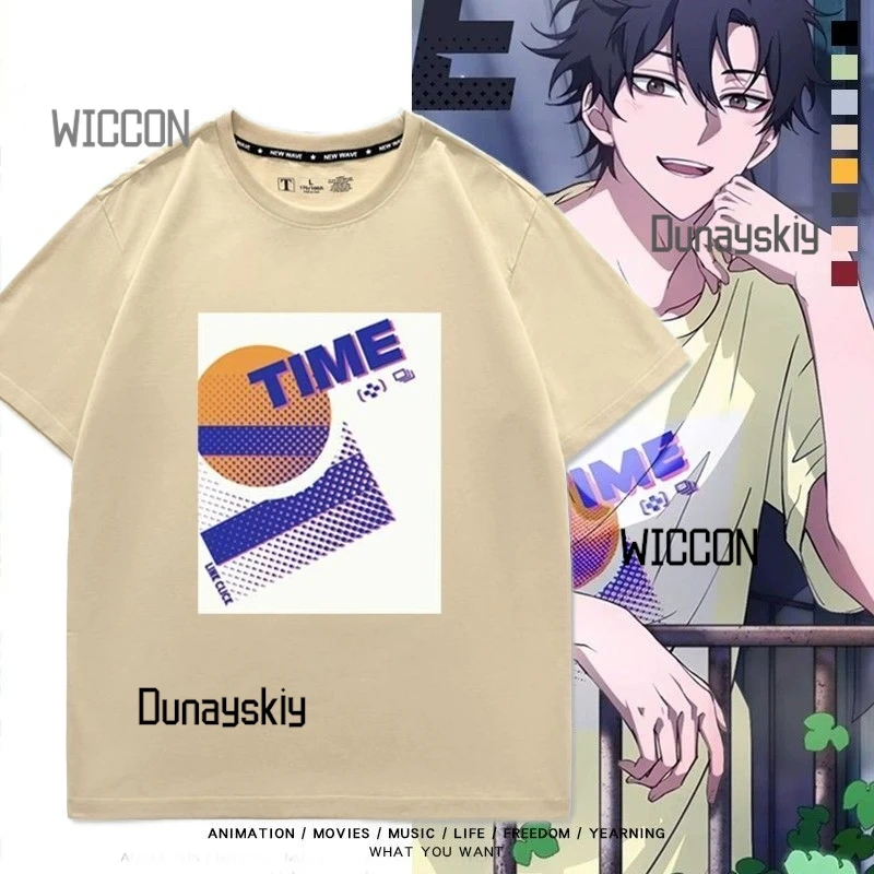 

Link Click Cheng xiaoshi Lu guang The same short sleeve T-shirt anime loose anime half sleeve clothesHalloween cosplay summer