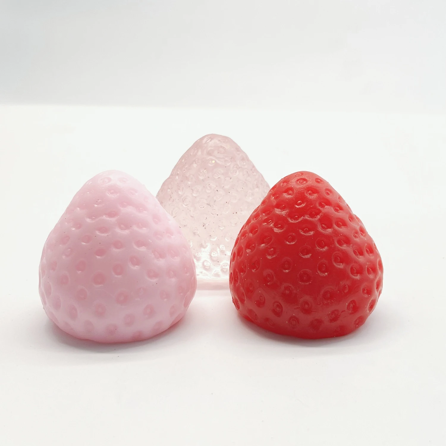 

Simulated Strawberry Pinching and Stress Relief Toy, Simulated Food Play Large Slow Rebound Ultra Soft Stress Relief Tool