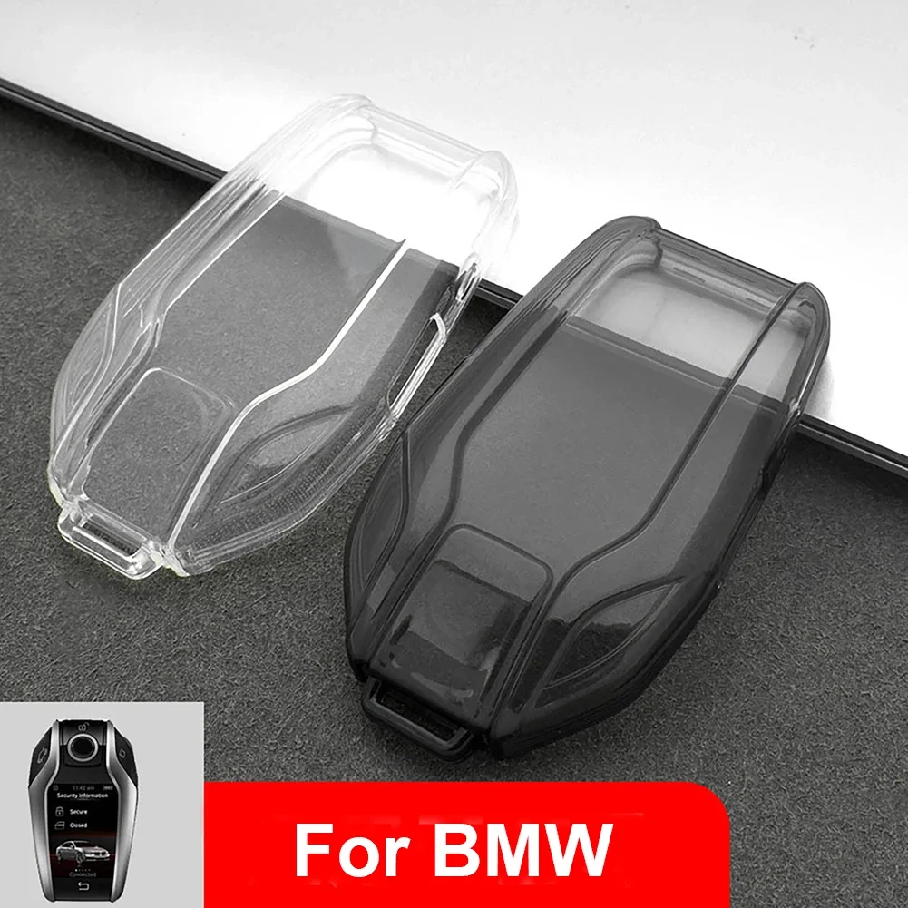 TPU Car Key Case Remote Control Protect Full Cover For BMW X3 X4 G02 G05 X5 G07 X7 G30 G12 G11 G32 G31 5 7 Series I8 I12 I15 G01