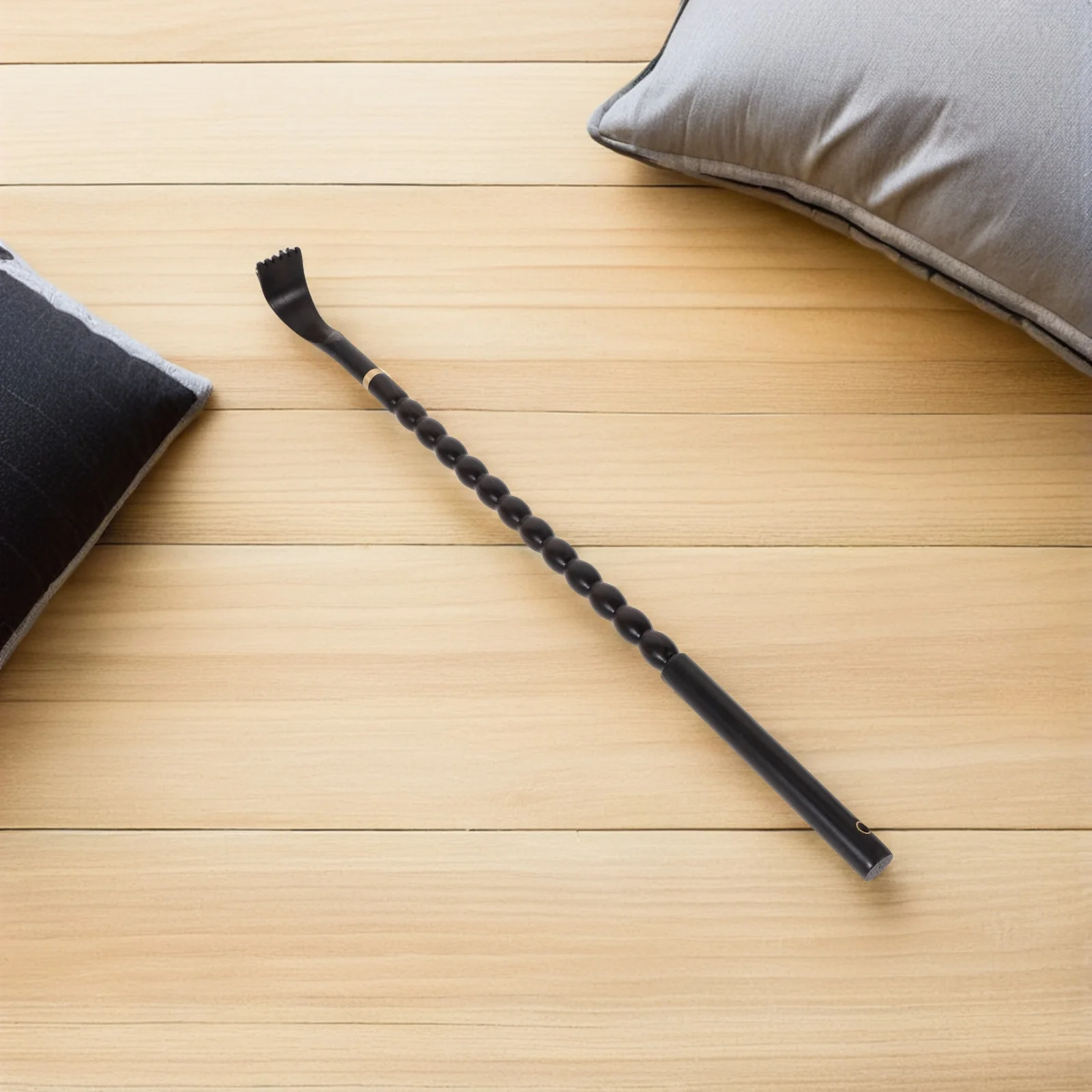 2Pcs Back Relaxation Tool Wooden Massage Itch Scratcher Extended Handle for Adults Men Women Elderly Lightweight Easy Carry