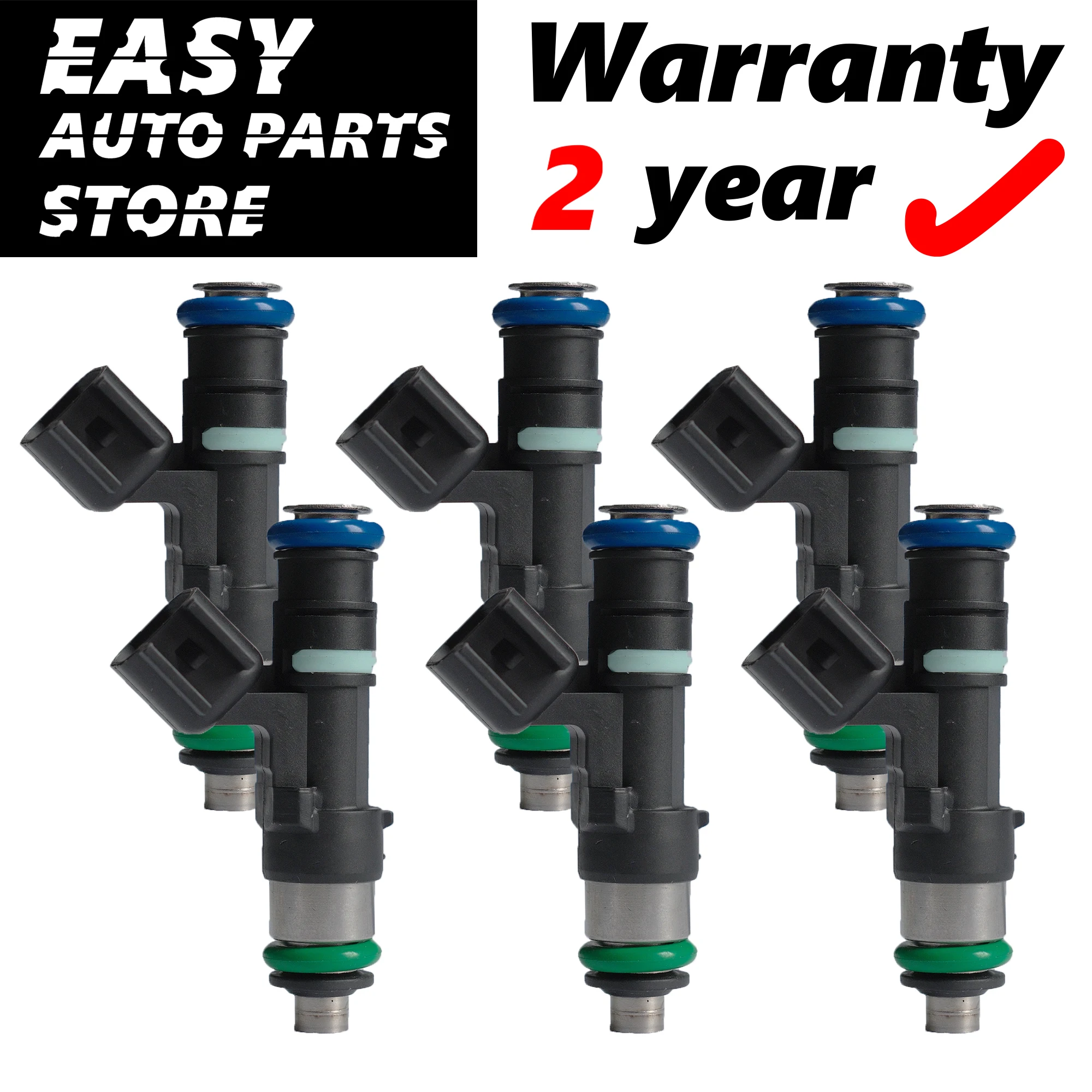 

Fuel Injectors,OEM 0280158154, For GMC Acadia Saturn Outlook 3.6L V62007-2008,Set of 6,brand new,2 year warranty