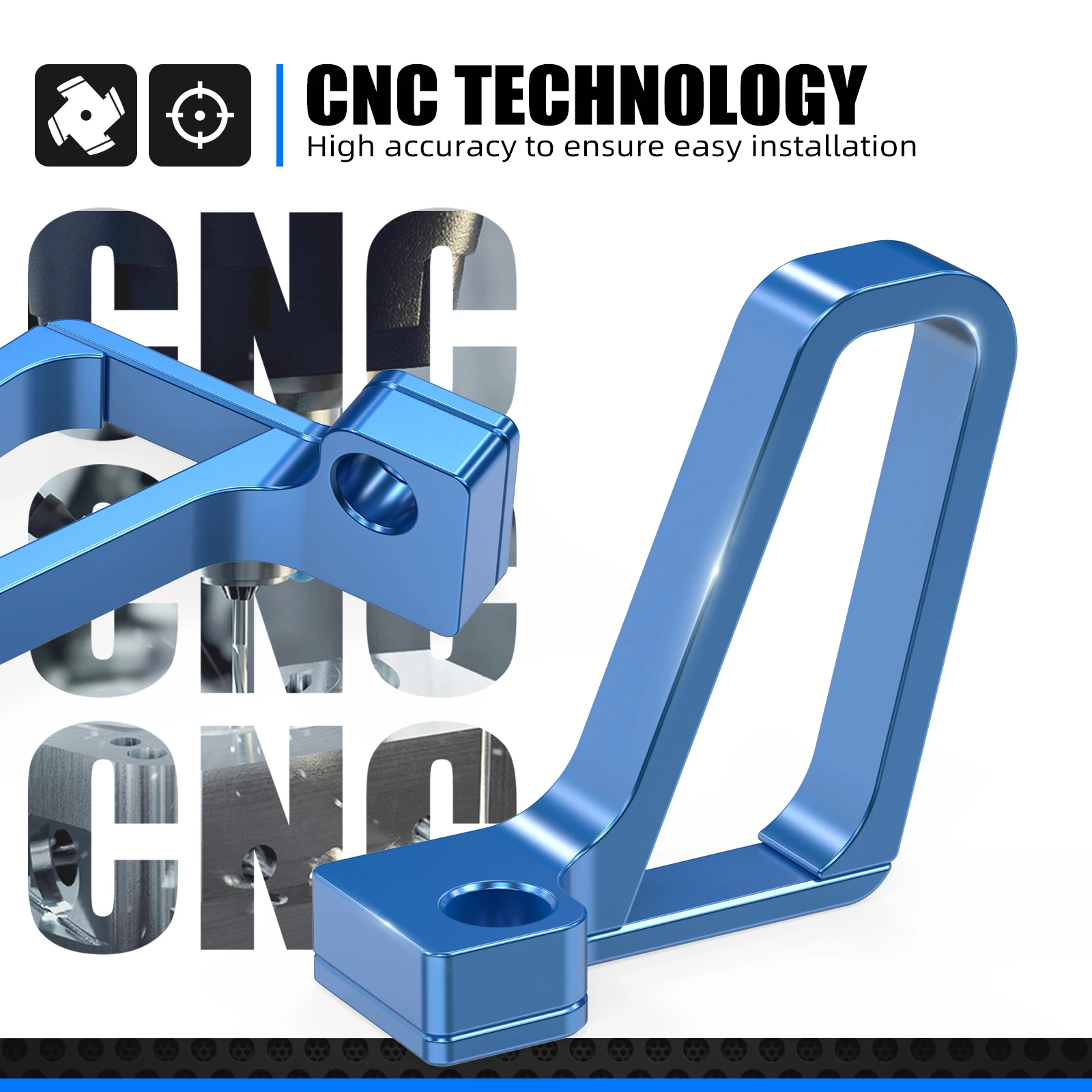 NICECNC 프론트 브레이크 호스 라인 가이드 야마하 YZ 250F YZ450F 2004-2009 YZ125 YZ 250 2004-2020 YZ 250X 2016-2020 YZ125X 2020용