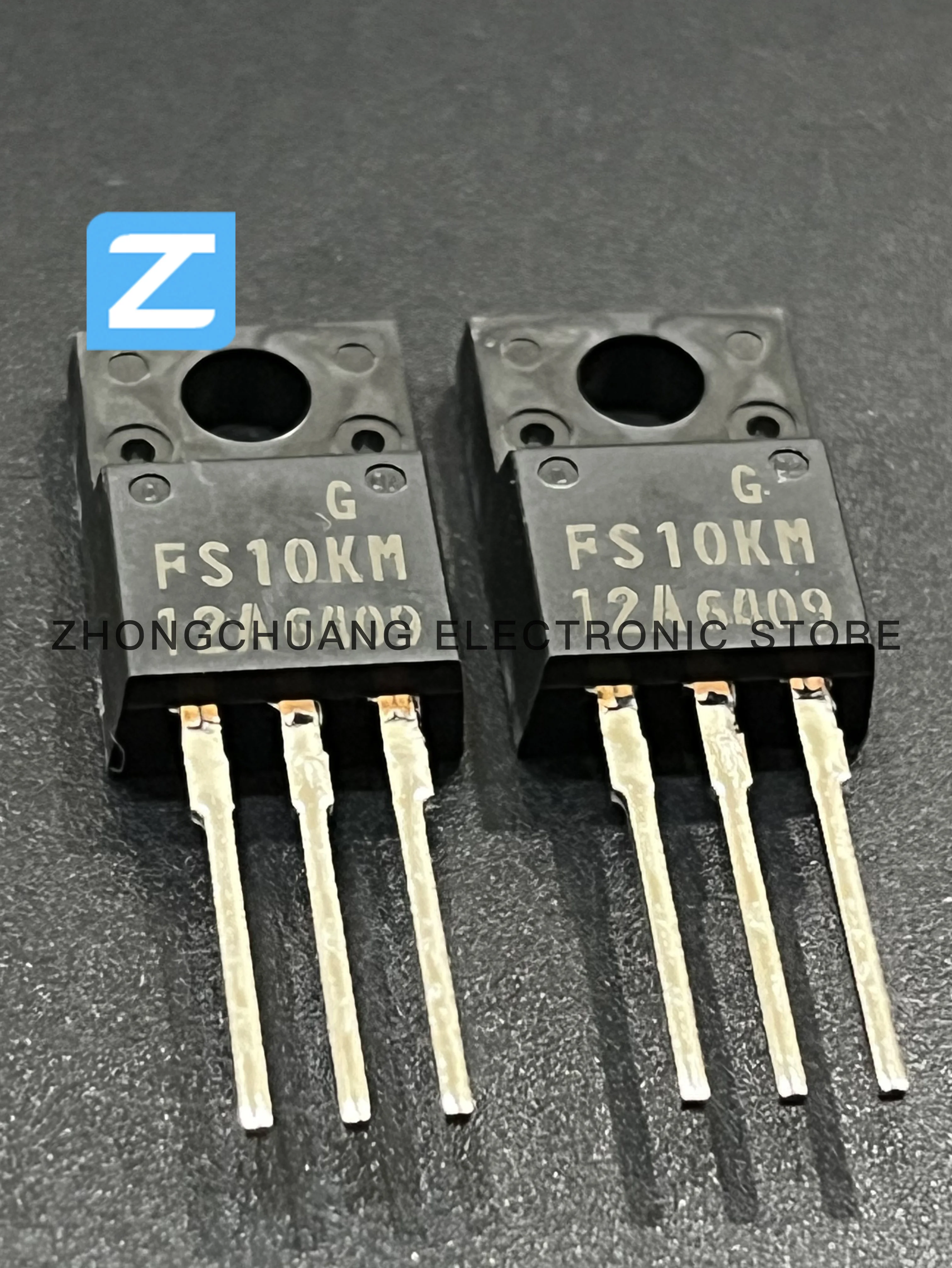 1-10PCS FS10KM-12A FS10KM12A TO-220F 600V 10A N-Channel MOSFET new original