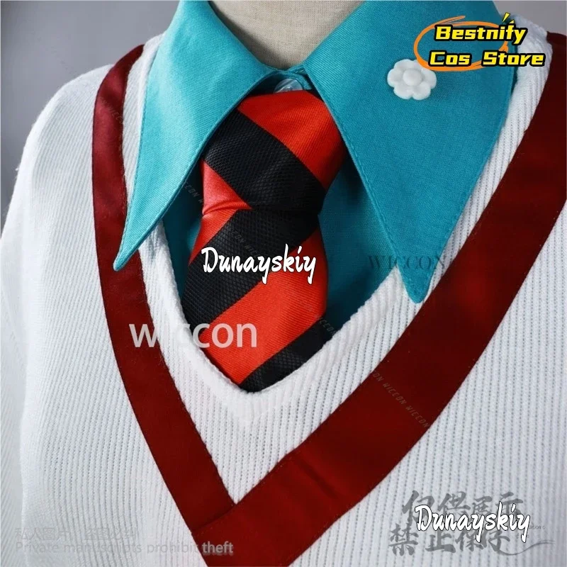 CosplayuuuuuuuuuX อะนิเมะ Amate Yuzuriha คอสเพลย์เครื่องแต่งกาย JK ชุดนักเรียนชุด Jirai Kei เสื้อกันหนาวกระโปรงเสื้อ Tie วิกผมที่กําหนดเอง