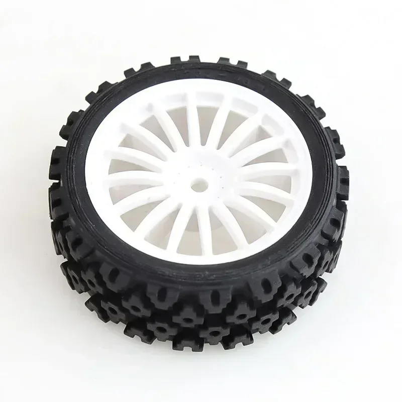 4 pezzi di gomma pneumatico ruota per Tamiya XV-01 XV01 TA06 TT-01 TT-02 PTG-2 1/10 RC auto aggiornamenti parti accessori