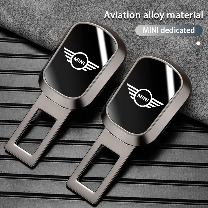 Hebilla para cinturón de seguridad de coche, extensor de conector para cinturón de seguridad, accesorios para MINI One Cooper JCW Countryman Clubman Cabrio Paceman Coupe