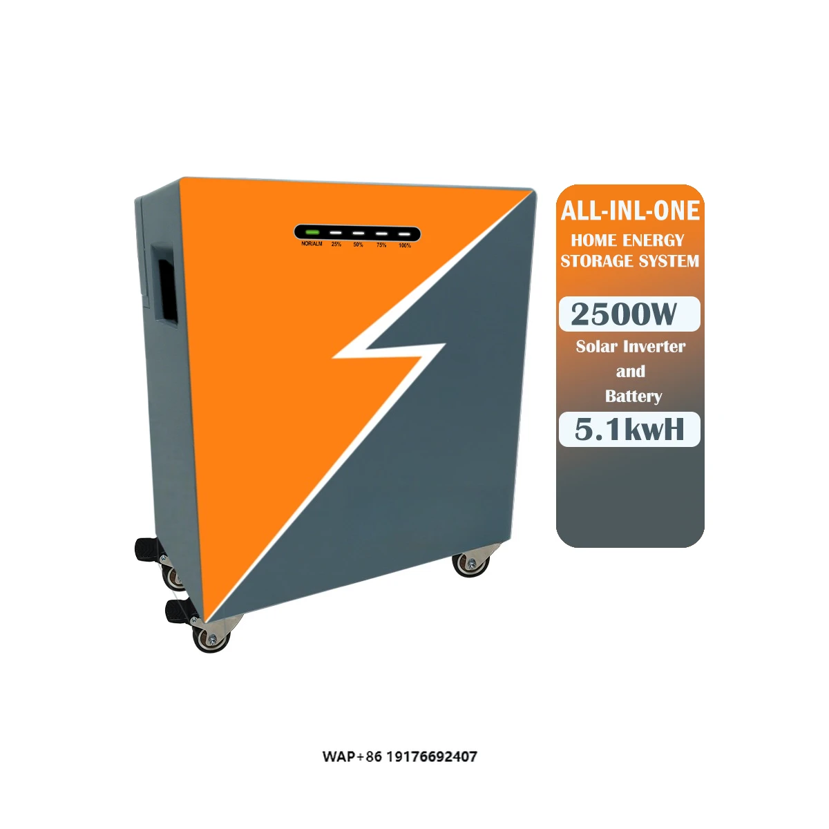 

Custom All-In-One 230V 220V Inverter Energy Storage Portable Solar PV Grid Power System AC Output for Home Use Stackable