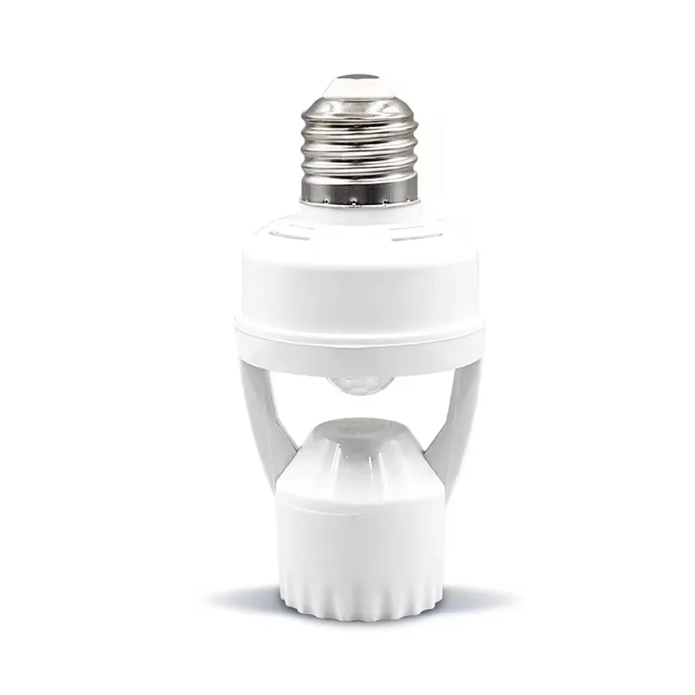 E27 Plug Socket Switch Base AC 110V/220V 360 Degrees PIR Induction Motion Sensor PIR infrared Human  Led Bulb light Lamp Holder