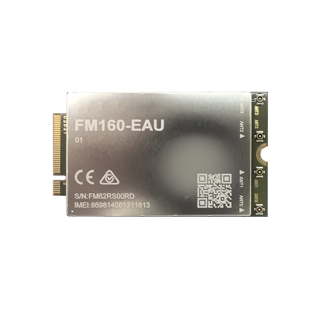 Fibocom FM150-AE 5G Module Qualcomm Sdx55 Chipset Sa/Nsa 5G Nr Sub-6 Band Lte Cat20 M.2 Modem Azië Australië Mimo Gnss