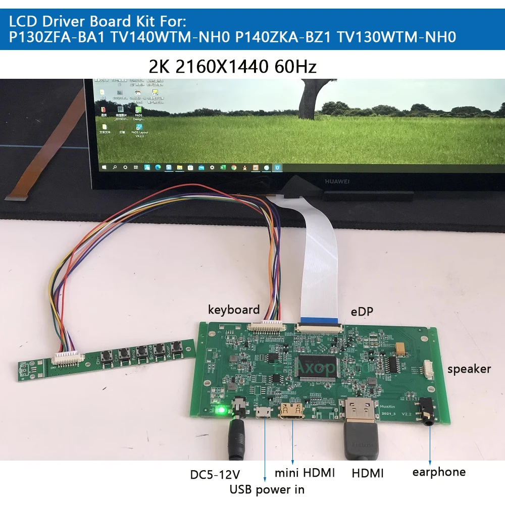 kit-de-placa-controladora-lcd-para-pantalla-2k-edp-2160x1440-60hz-mini-hdmi-hdmi-estandar-p130zfa-ba1-tv140wtm-nh0