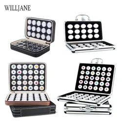 Caja transparente para exhibición de joyas, estuche de almacenamiento de diamantes sueltos, organizador de piedras preciosas para uñas