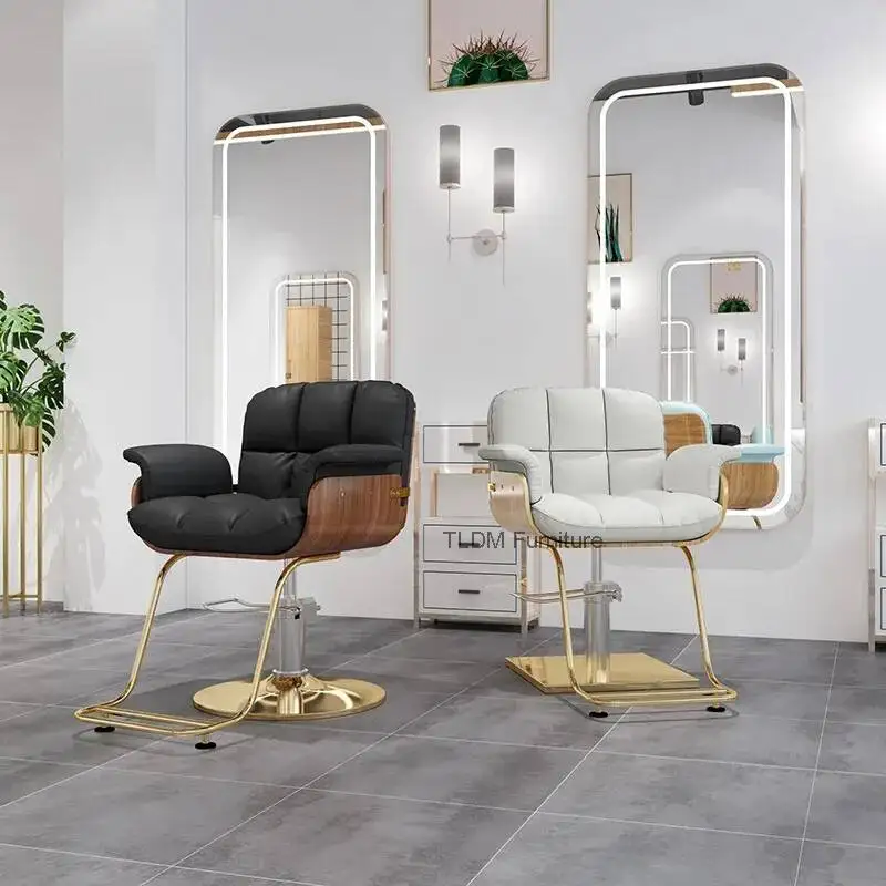 Silla de Estética para Salón de Belleza, Tatuajes, Pestañas, Barbería, Afeitado, Pedicura, Manicura, Silla de Barbero XYBC