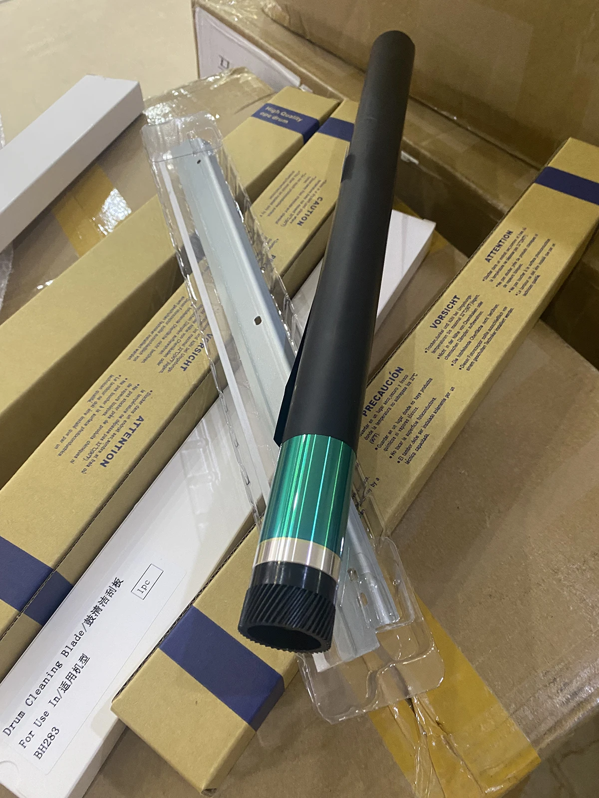 

1 комплект DR411 OPC барабан + лезвие 2510 3510 282 362 7728 для Konica Minolta Bizhub 223 283 363 423 Di 250 350 251 351 лезвие для очистки барабана