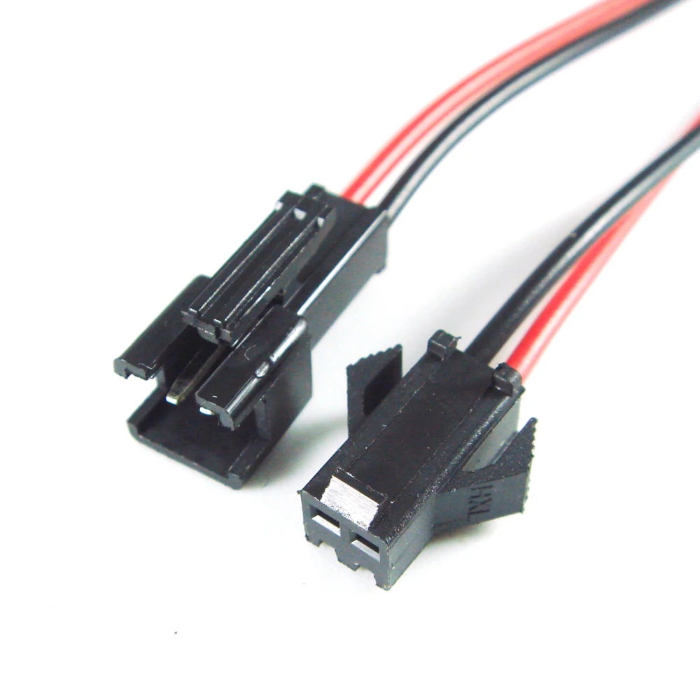 5pcs 2-Pin Male Female Connector Plug with Wires Cables for LED Strip Lamp Driver