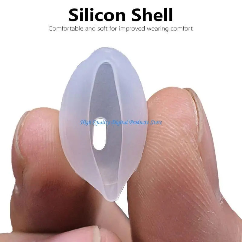 

U2JE Silicone Ear Tips 6Pcs Earbuds Covers Sound Isolation For Free2 Eardphones Daily Wear Multiple Size