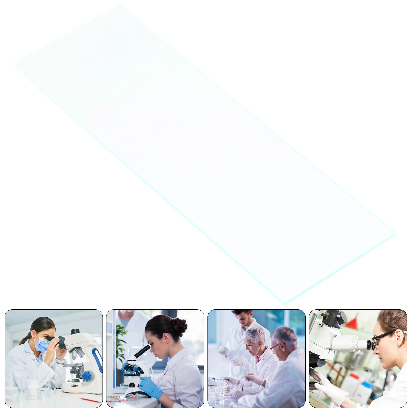 

Blank Microscope Slides Bioexperiment Optical Laboratory Supplies Accessories Object Glass