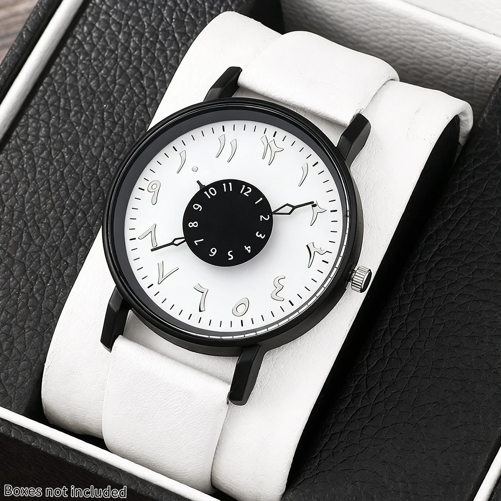 The latest men's and women's quartz watch can be used as a fashion accessory and also perfectly matched with casual clothing.