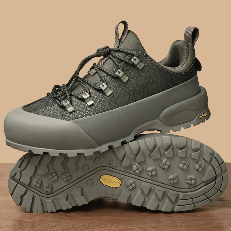 

2025 New Mountaineering Shoes Outdoor Hiking Sports Shoes Men's Non Slip Hunting Leisure Walking Shoes Size 37-45