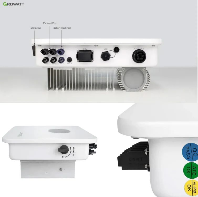 نوعية جيدة Growatt MOD 12KTL3-X العاكس للطاقة الشمسية 12kw مخرج تيار متردد ثلاثي على النظام الشمسي الشبكي