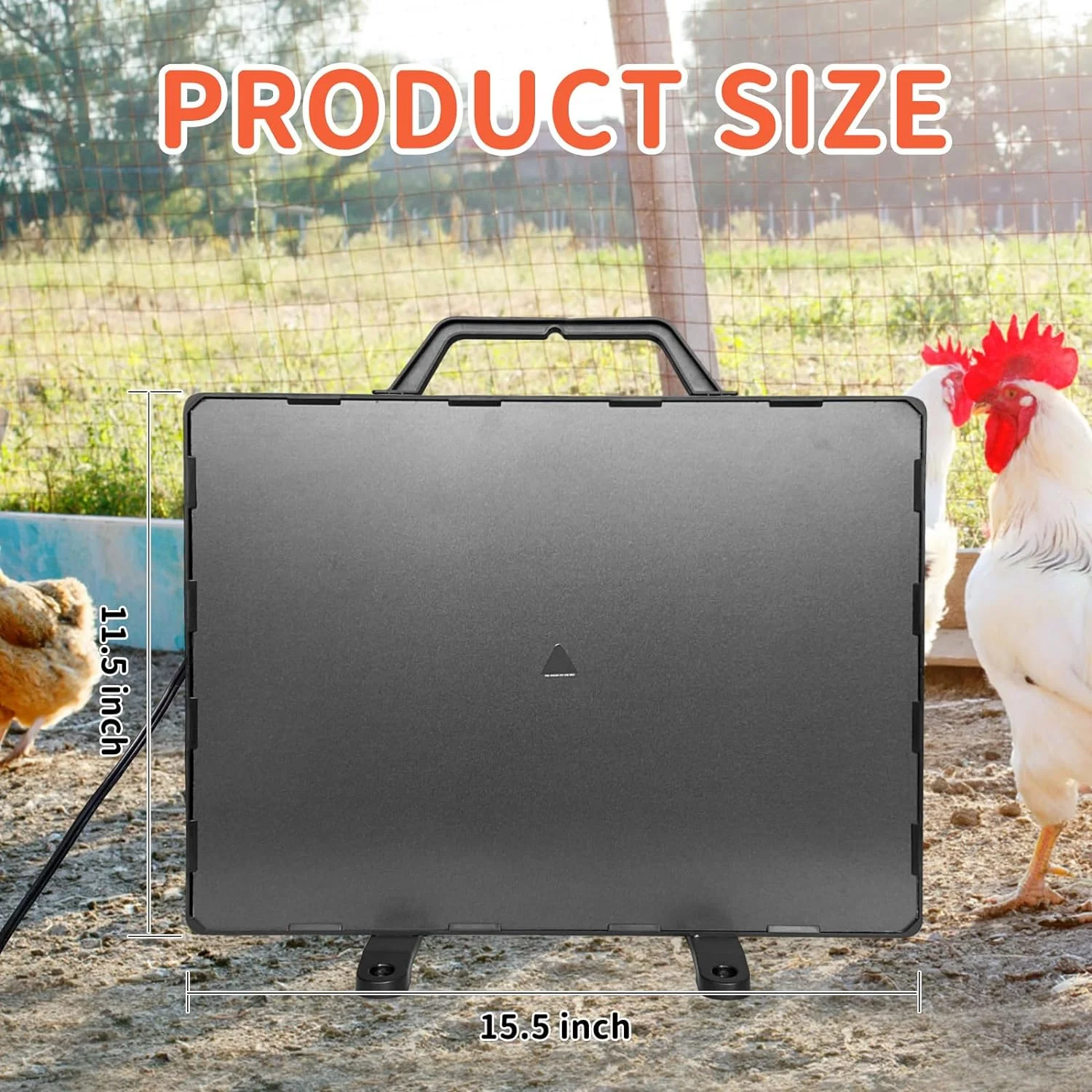 Chicken Coop Heater Small Animal Rabbit Heating Pad Auto Constant Temperature Warm Air Chick Brooding Chicken Farm Heater