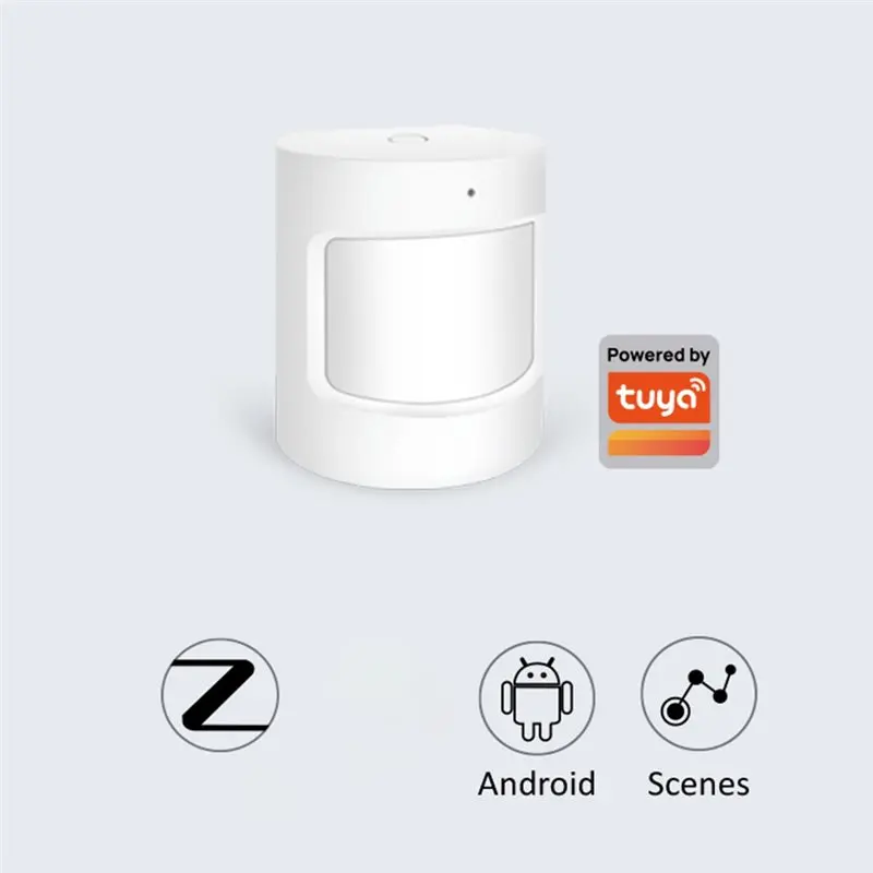B49C Tuya Zigbee PIR Motion Sensor Wireless Detector Home Security Burglar Alarm Detection System For Home Assistant Compatible
