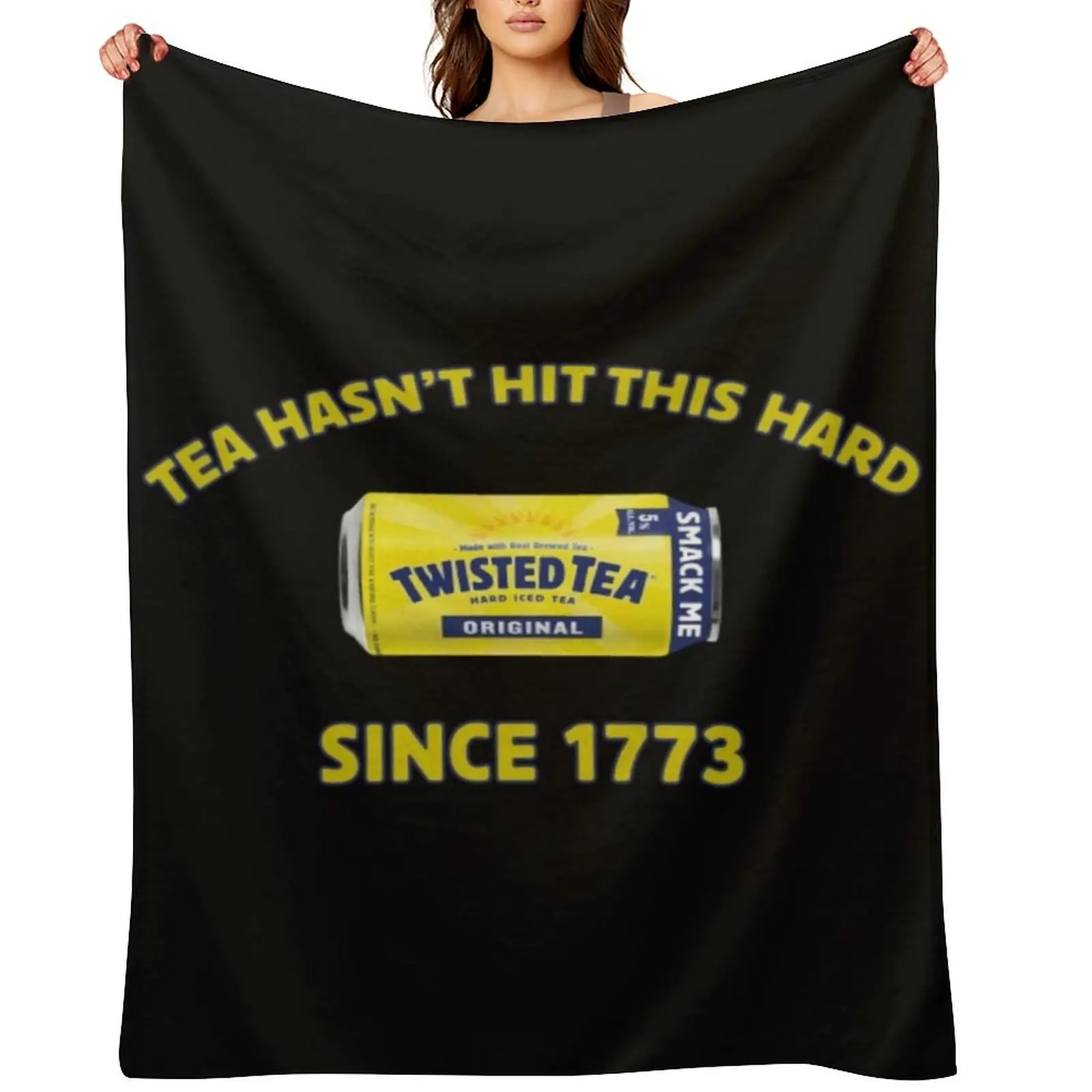 

Dont Get It Twisted Tea Meme Tea Hasn't Hit This Hard Since 1773 Twisted Tea Meme Funny Throw Blanket for babies Blankets