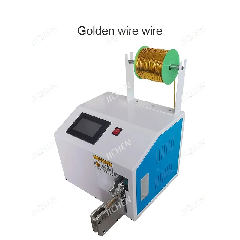 JC-máquina atadora de cables automática Seim de 3-28mm, línea de atado de cables de datos de potencia de 15-40mm, colgador de paletas, máquina de encuadernación de alambre dorado