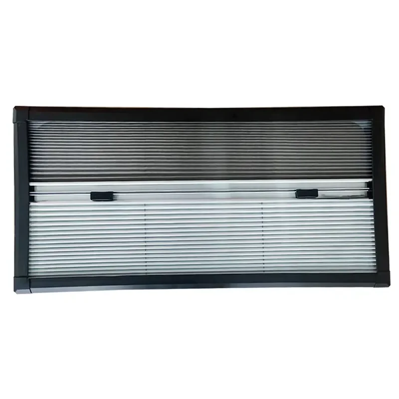 Custom Size RV Window Shading Insect Net Inner Frame for Caravan Camping Trailer Side Accessory Fit Recreational Vehicle