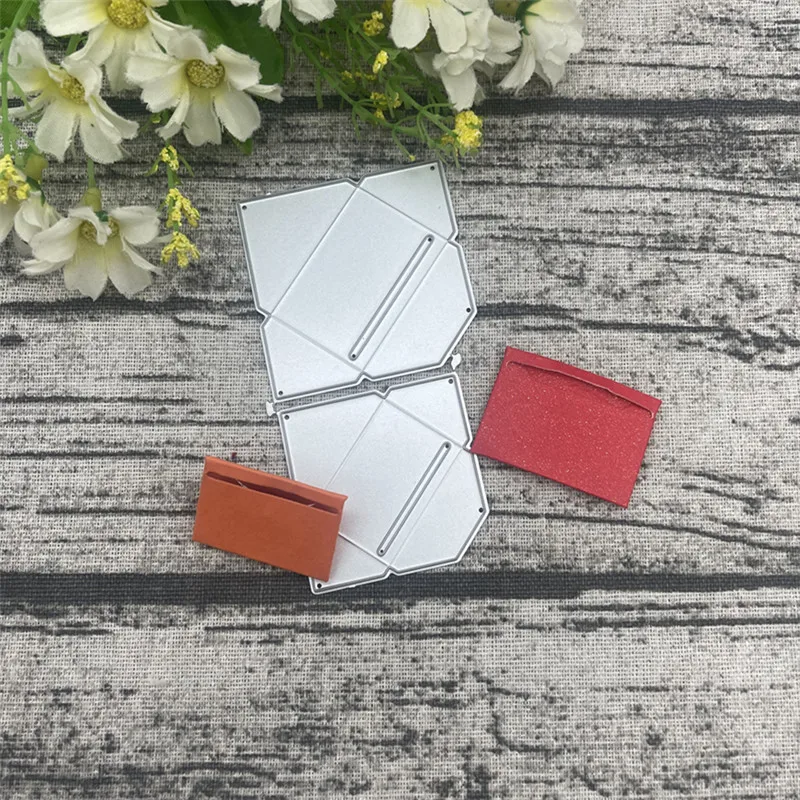 Кружевная рамка-конверт, металлические Вырубные штампы для «сделай сам», скрапбукинг, альбом, тиснение, бумага открытки, декоративные поделки