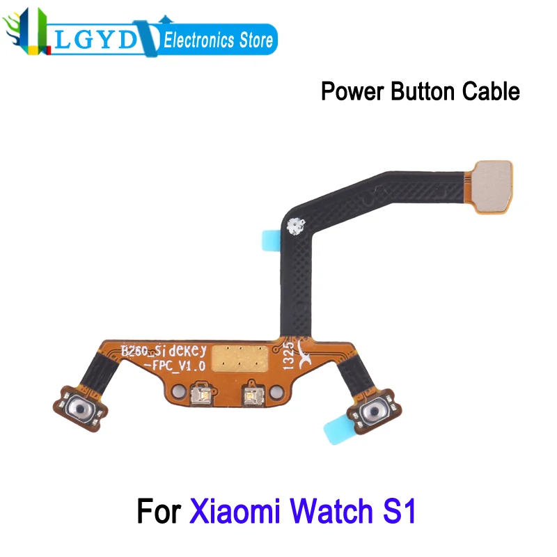 Power Button Flex Cable For Xiaomi Watch S1, Smartwatch Repair Replacement Part