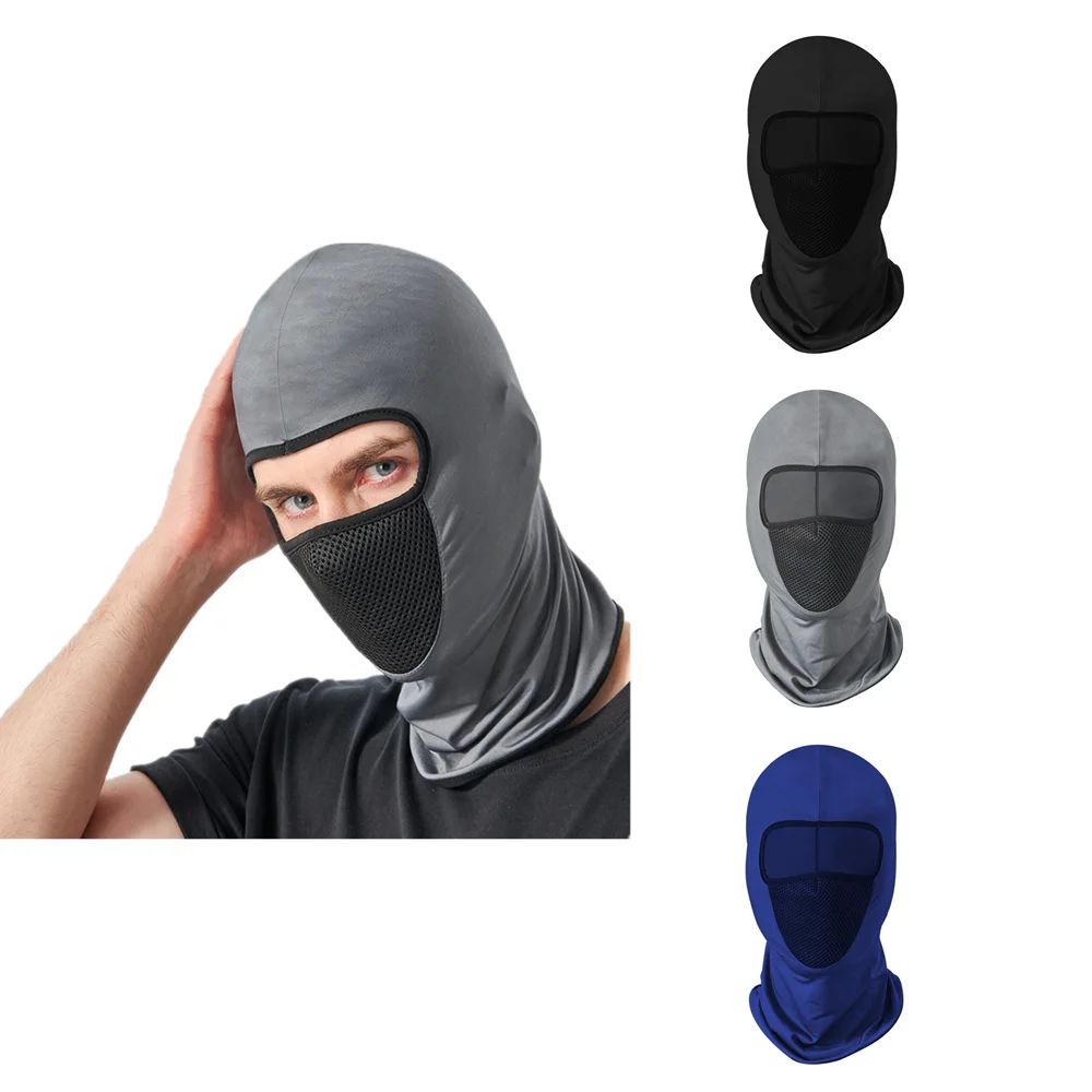 YOSS Cool Cycling Masks For Men Mesh Hood liner Summer Facemask Hiking Cap Neck Scarf Balaclava Accessories