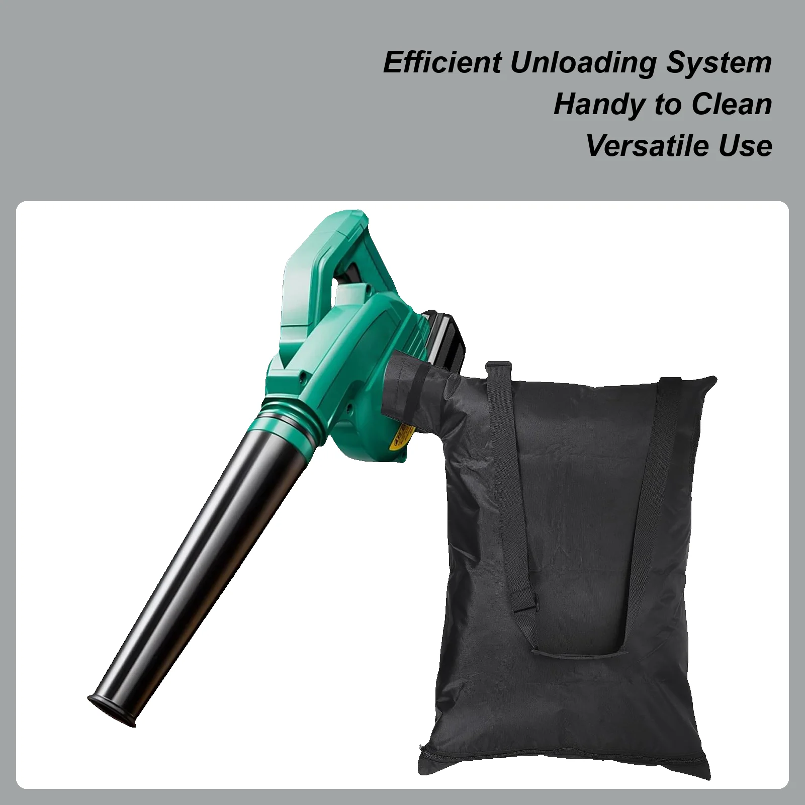 

Вакуумная сумка с листьями, нижняя молния, сумка для сбора листьев, органайзер для мусора, сброса для двора, сада, патио, подъездной дороги, улицы