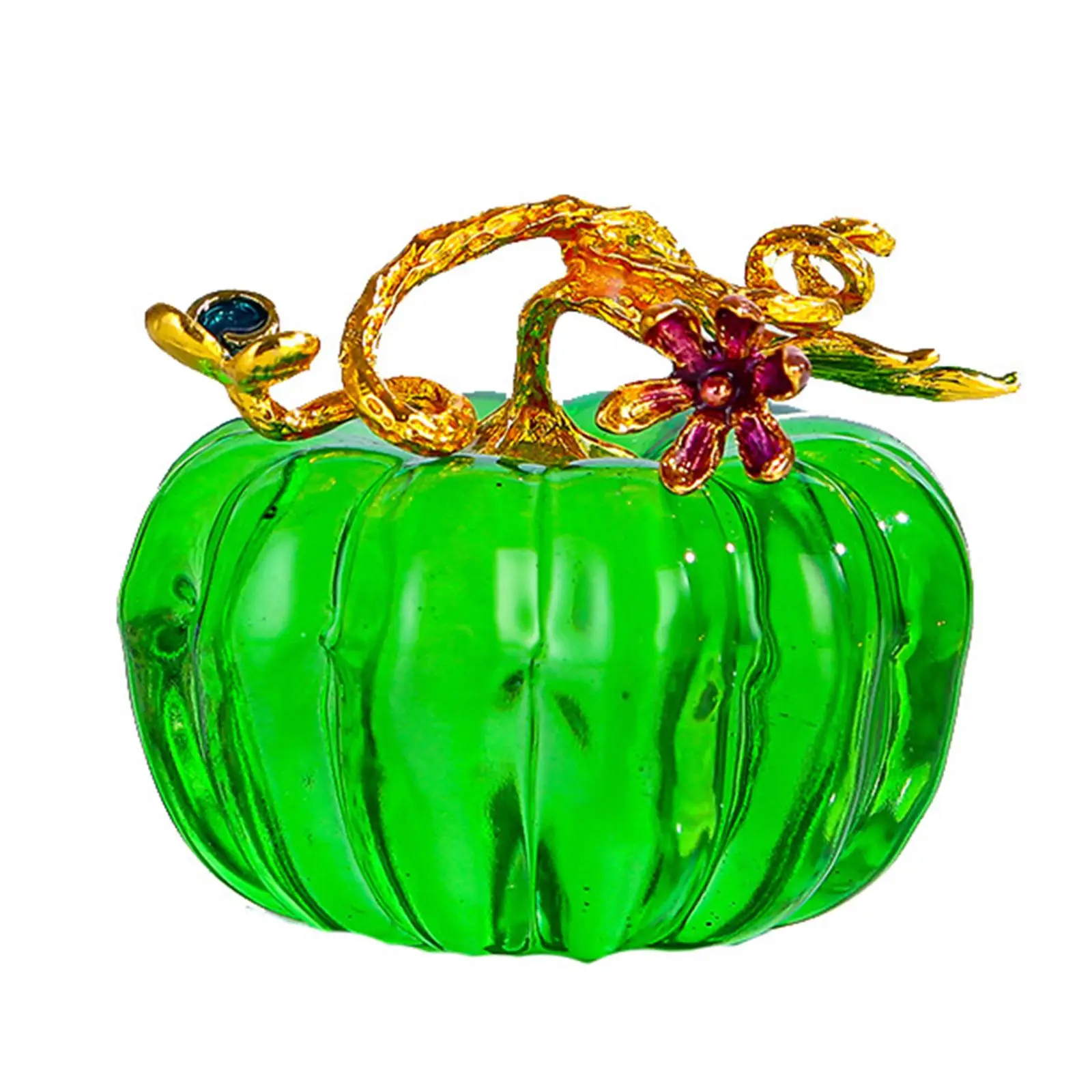 Artificial Decoration Accessories Crystal Food Pumpkin Photography Vegetables Props Crafts for Party Grocery Friend