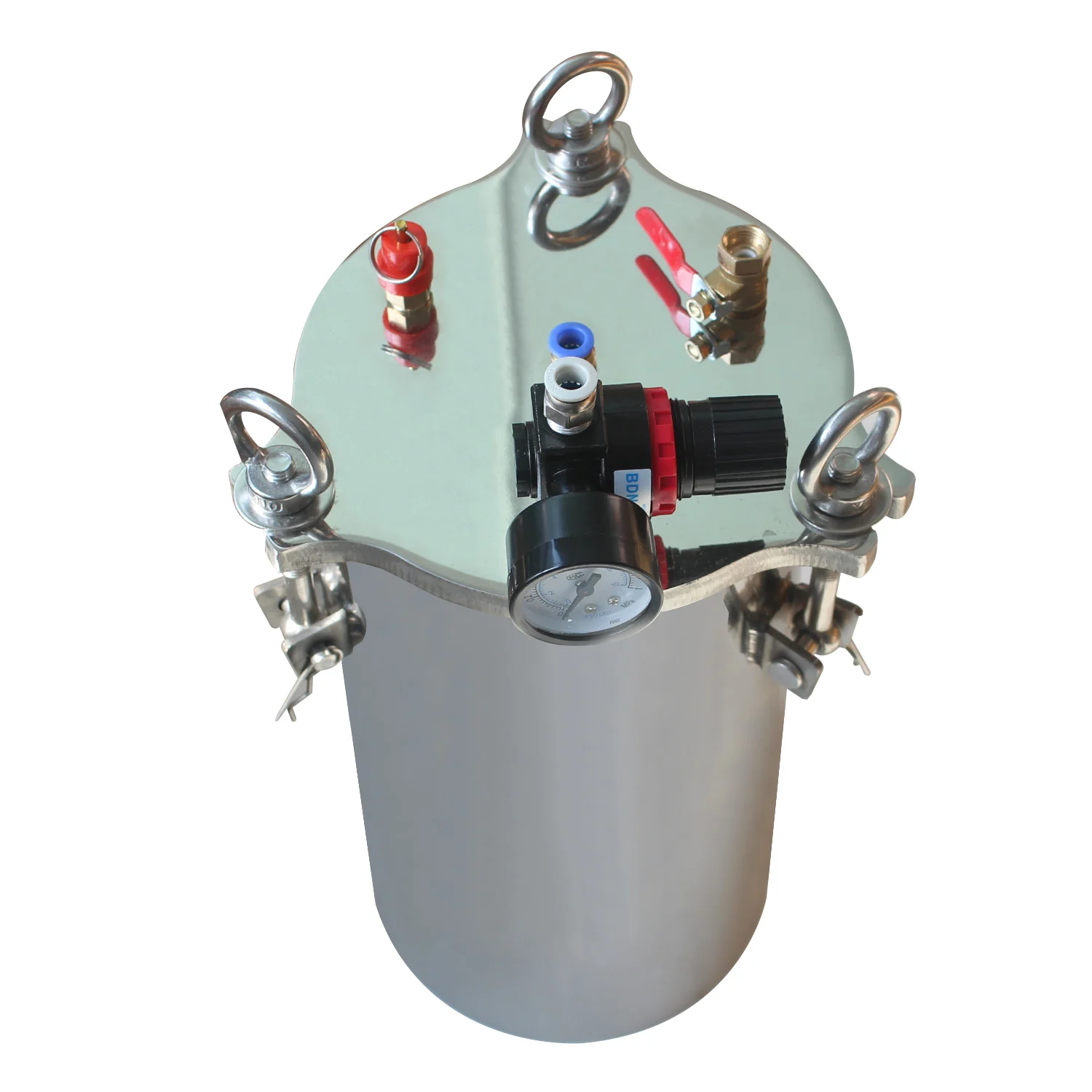 Pneumatic Stainless Steel Pressure Tank spray paint pressure tank Dispenser pressure barrel Vacuum Chamber dispensing bucket