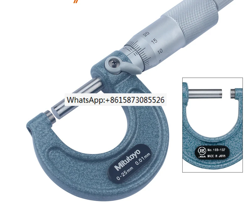 Guarantee original authorized distributor Mitutoyo external micrometer 0.01 0.001  103-129 103-130