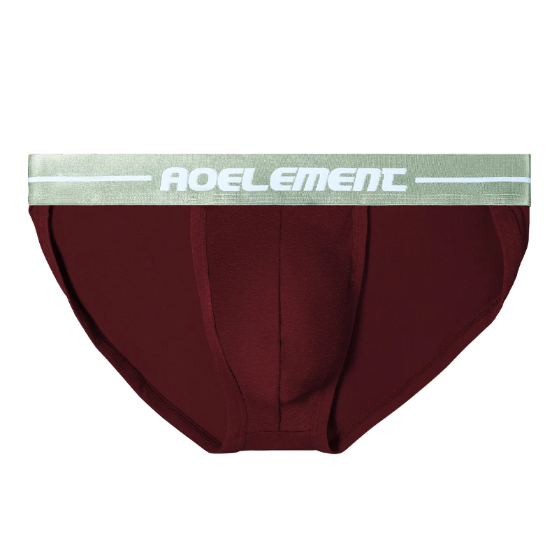 Low-Waist Sexy Underwear for Men, U-Convex Tight-Fitting High-Cut T-Pants, Sports Briefs, Thong, Summer Thin Shorts
