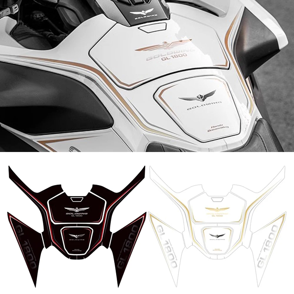 

GL1800 Accessories Motorcycle Protection Anti-slip Decals Fuel Tank Stickers for Honda Goldwing GL1800 2018-2022 GL1800