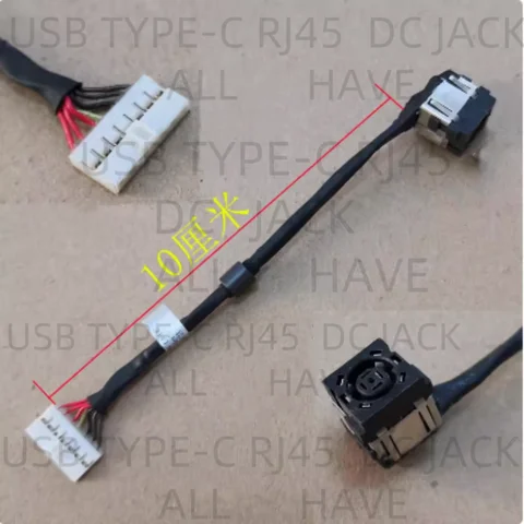 1 Dc Power Jack with Cable Suitable for Dell Inspiron 14R 5421 3437 3541 3542 3543 3440 5437 5435 Laptop Dc-In Flexible Cable 0Jrhpg