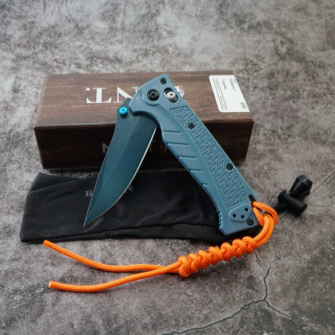 Couteau pliant BM18060-couteau pliant tactique d'auto-défense Portable de Camping en plein air, outil multifonctionnel pour la pêche et la chasse