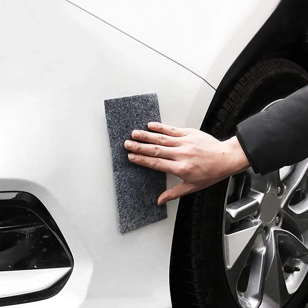 

6 упаковок портативной нано-волшебной ткани, легко восстанавливающей краски, царапин, автомобильной ткани для ремонта царапин, легко ремонту краски, нано-блестящей ткани