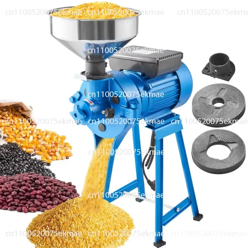 Electric Four Mill Dry Food Pepper Black Pepper Rice Wheat Corn Grain