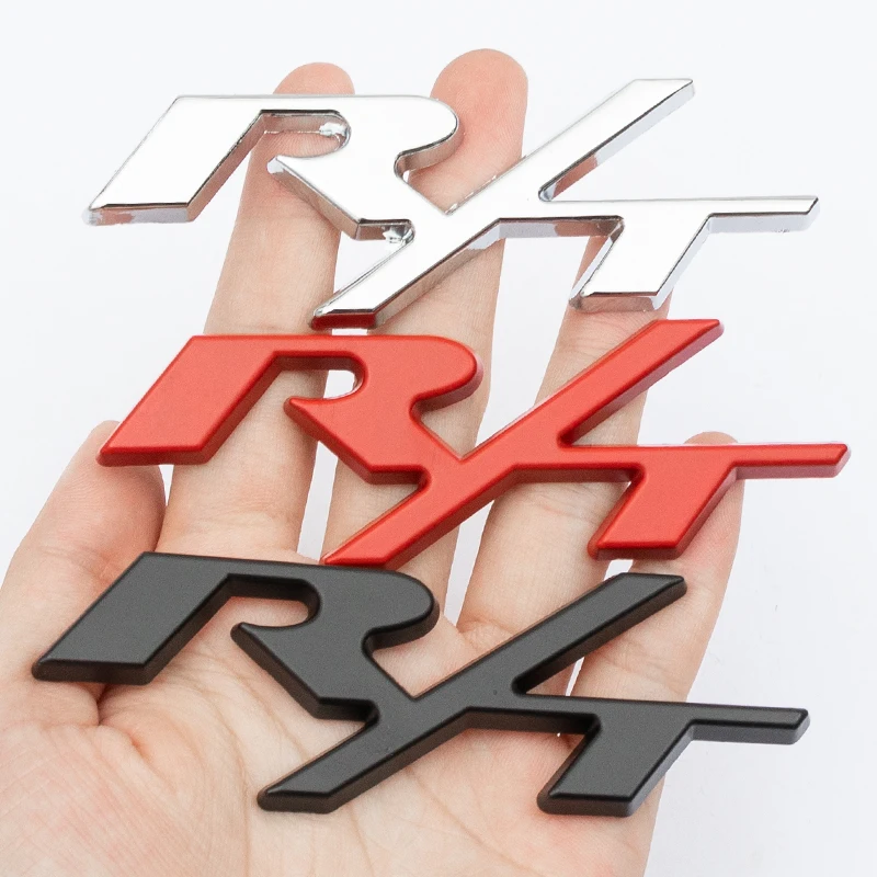 ملصقات السيارات ثلاثية الأبعاد R/T RT رسالة ل دودج رينيجيد قافلة كرايسلر جيب شيروكي كومباس تشالنجر شاحن رام عيار رحلة