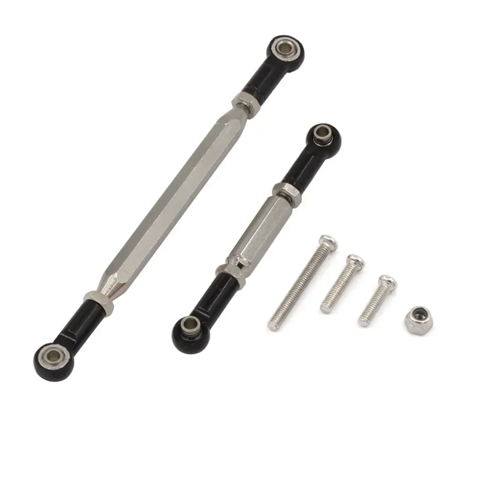 Metal upgrade accessories Steering rod for MN78 1/12 RC remote control car Cherokee four-wheel drive climbing