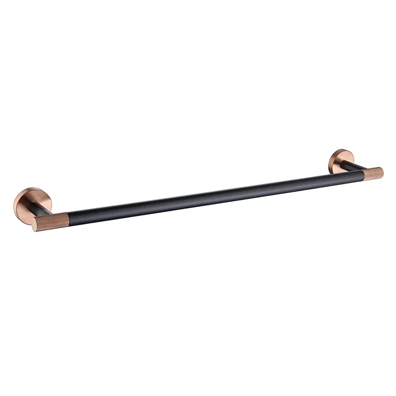 Rose Gold Bathroom Hardware Accessories Towel Bar Rack Shelf Wall Mounted Hand Towel Rack Roll Paper Holder Robe Hook Hanger SUS