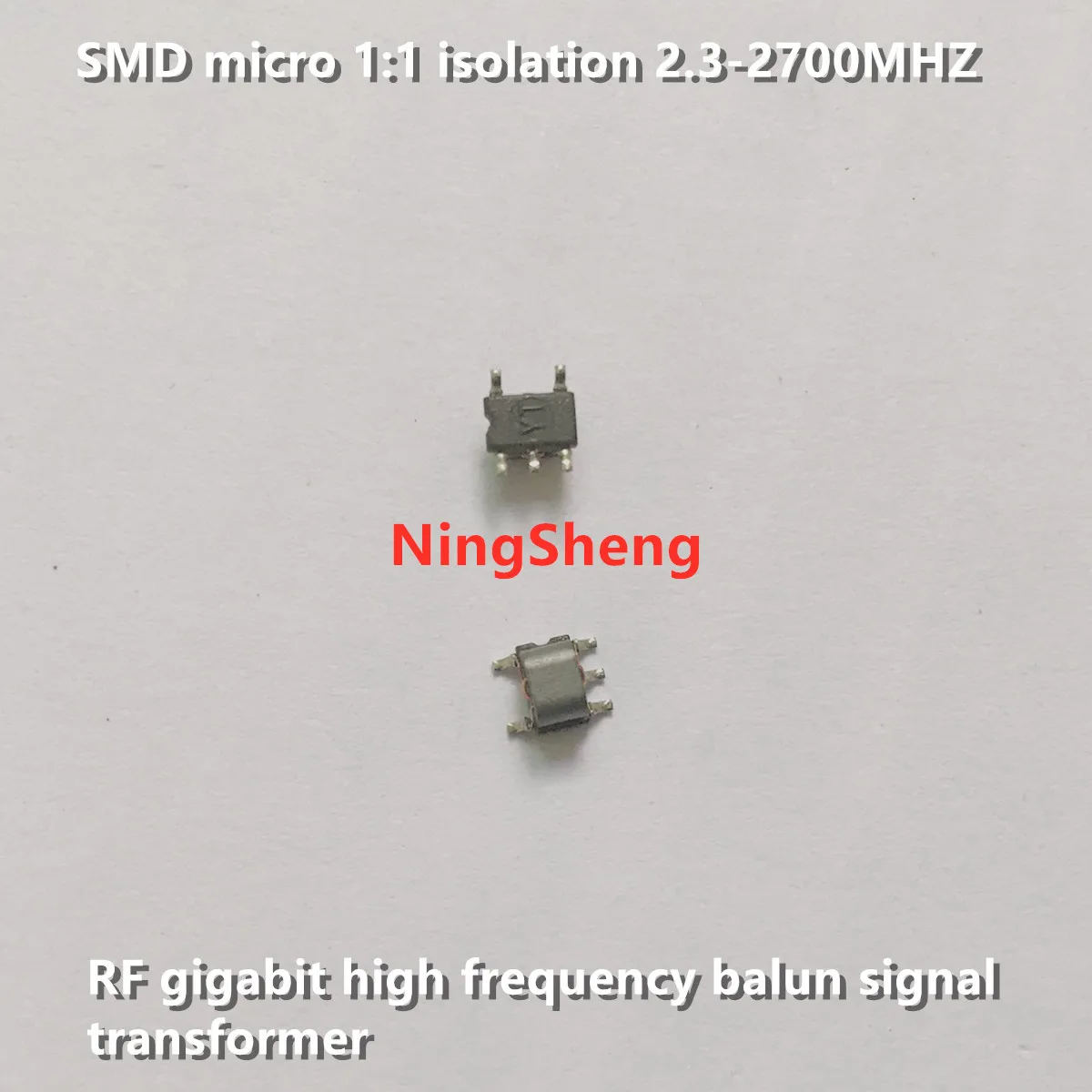 

Original new 100% import patch micro 1:1 isolation 2.3-2700MHZ RF gigabit high frequency balun signal transformer