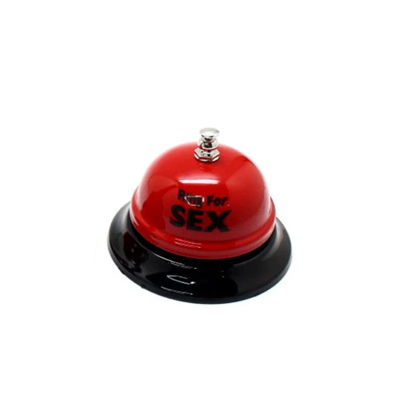 Sex Glocke Ring Spielzeug Spiel Neuheit Geschenk Kreative Rote Glocke oder Paar Flirten Rot Metall Sex Lustige Tisch Ring Glocke – Detail 4