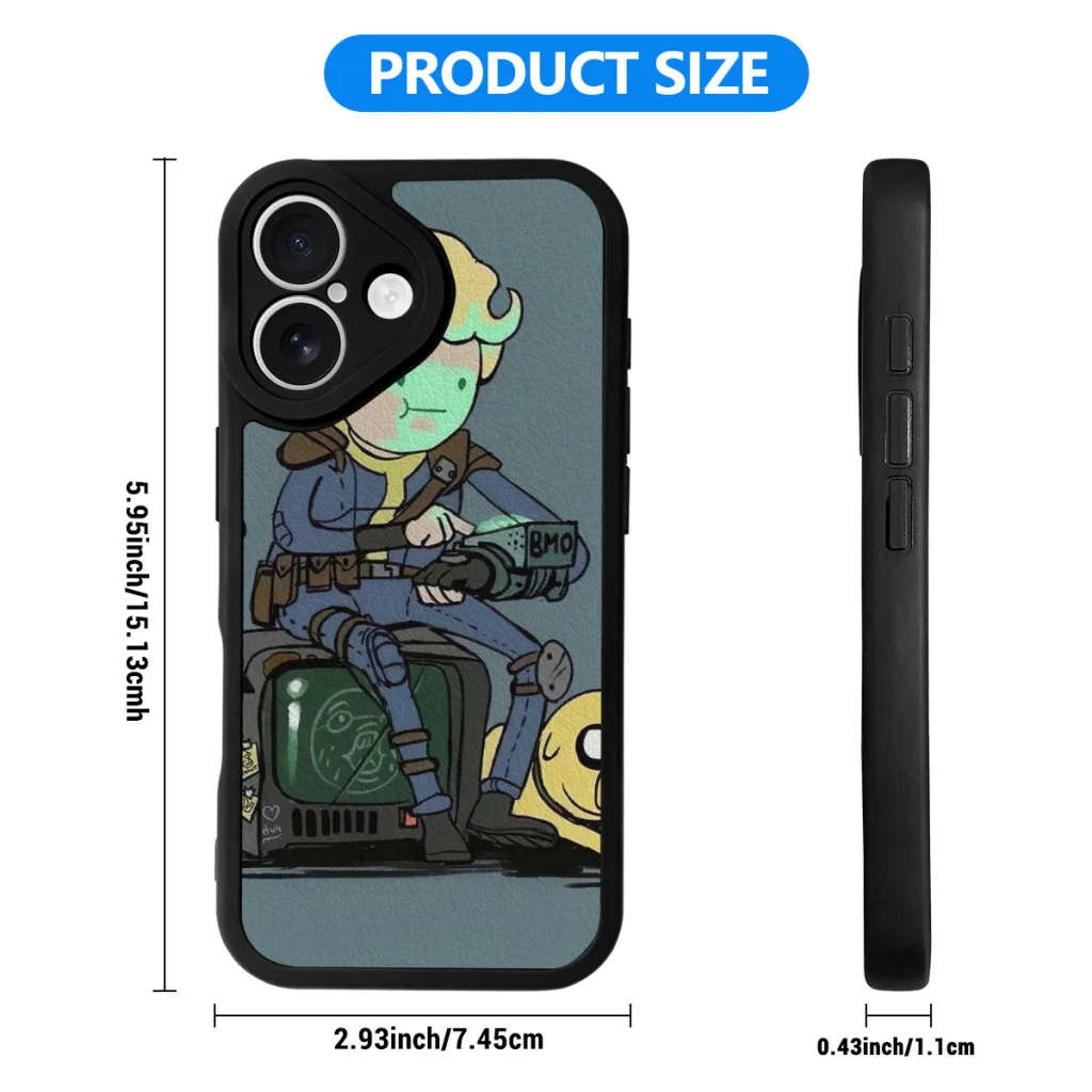 F-Fallout S-Shelter Phone Case For iPhone 16 Pro Max Plus Soft Silicone Skin Case